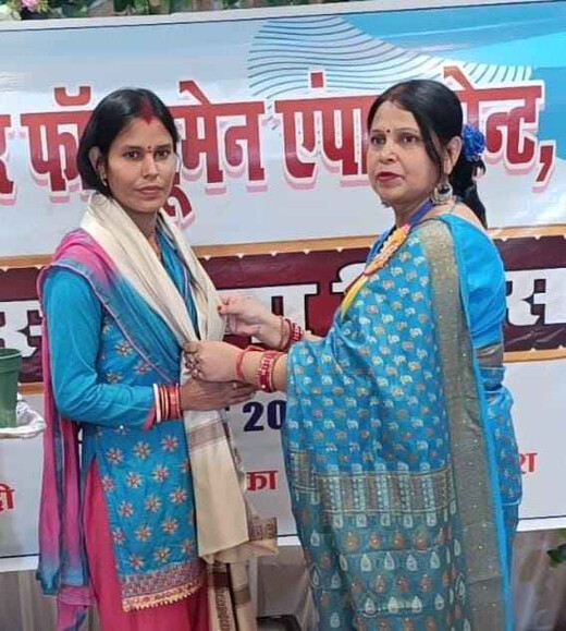 सोशल वर्कर फॉर वूमेन एंपावरमेंट के द्वितीय स्थापना दिवस पर समाजसेवी सुमन कुमारी सम्मानित